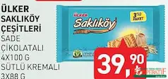 ÜLKER SAKLIKÖY KREMALI BİSKÜVİ ÇEŞİTLERİ